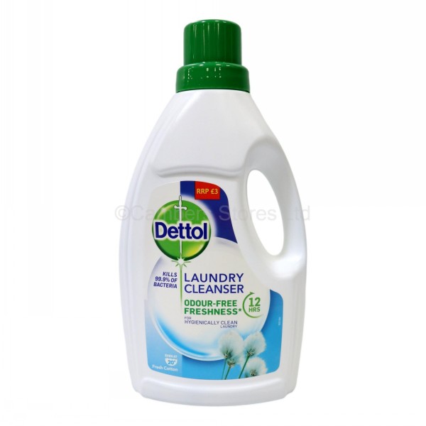 Dettol Laundry Cleanser Fresh Cotton 1 Litre Cambers Country Store